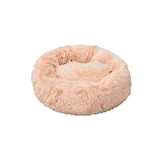 Cama redonda de donas- Cama para perros, lavable, felpa, cama redonda para mascotas, reposo, comodidad para dormir, donuts, abrazos adecuados para perros y gatos pequeños y medianos ( Size : 120cm )