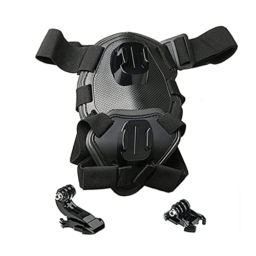 OYiRY Arnés De Perros, Correa De Pecho, Accesorios De Montaje De La Cámara Deportiva/Ajuste para GoPro Hero 3-8 (Color : Black2)