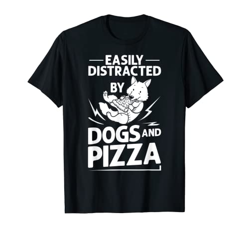 Pizza Perro Comer a domicilio Pizzeria Cachorros italianos Camiseta