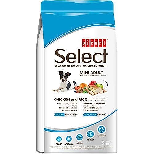 Picart Select Mini Adult Chicken 8k PVP, Negro, 8 Kg