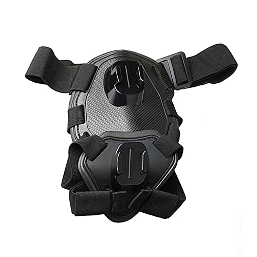 OYiRY Arnés para Perros, Correa De Pecho, Cámara Deportiva Accesorios De Montaje/Ajuste para GoPro Hero3-8 / Fit para SJCAM (Color : Black2)