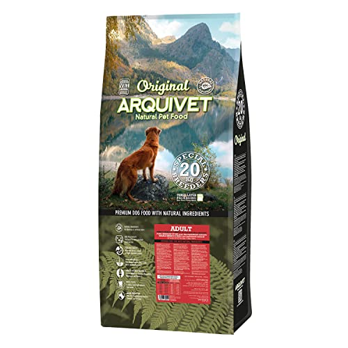 Arquivet Original - Adult - 20 Kg - Pienso para Perros Adultos - Cerdo ibérico y arroz - Comida para Perros - Alimento seco para Perros - Alimentación Canina - Pienso Saludable